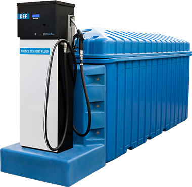 KleerBlue 400 Gallon Fleet Fuel Island-Friendly Mini-Bulk Turn-Key System with REGAL