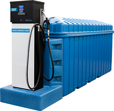 KleerBlue 400 Gallon Retail Fuel Island-Friendly Mini-Bulk Turn-Key System with REGAL