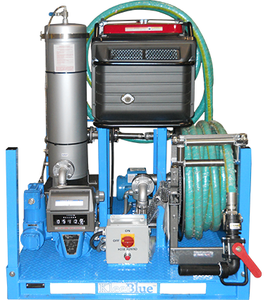 KleerBlue High Flow Portable DEF Skid with Gasoline Generator/Electric Pump